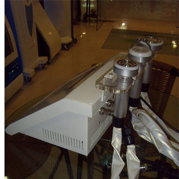Équipement bipolaire portatif de beauté de 1MHZ rf avec la lumière colorée, machine de radiofréquence